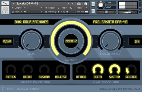 Sounddesign and Samples - Kontakt Drum Machine Edition One