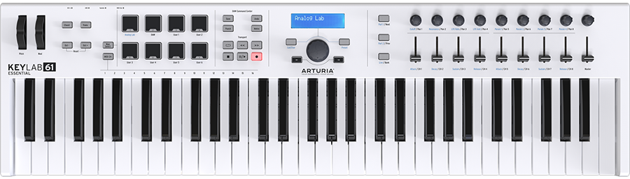 arturia keylab start